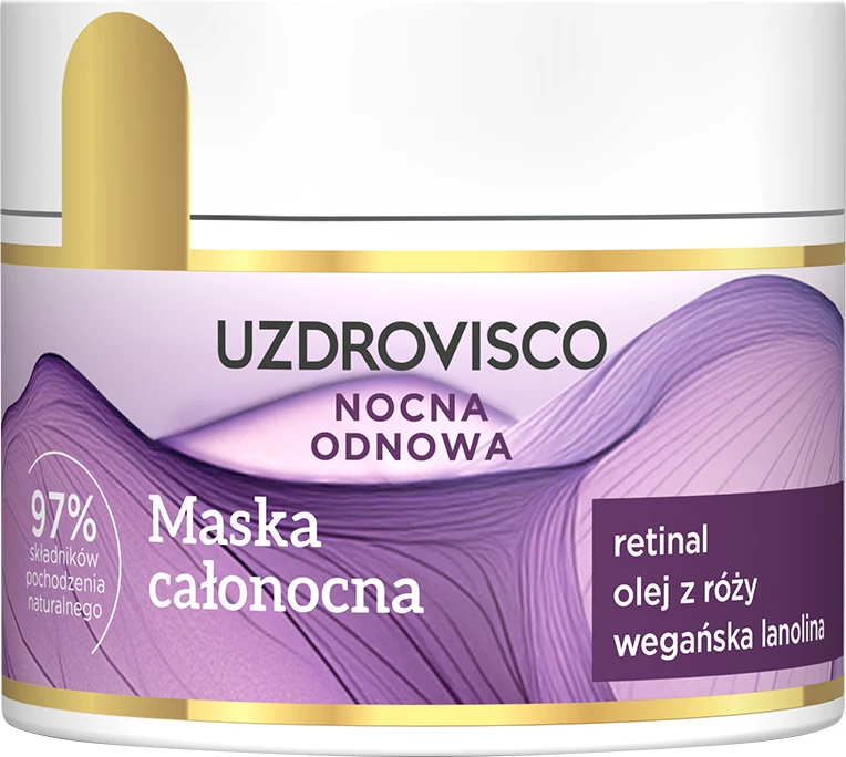 Maskë nate për rigjenerim UZDROVISCO Night Renewal All-Night për femra, 40ml