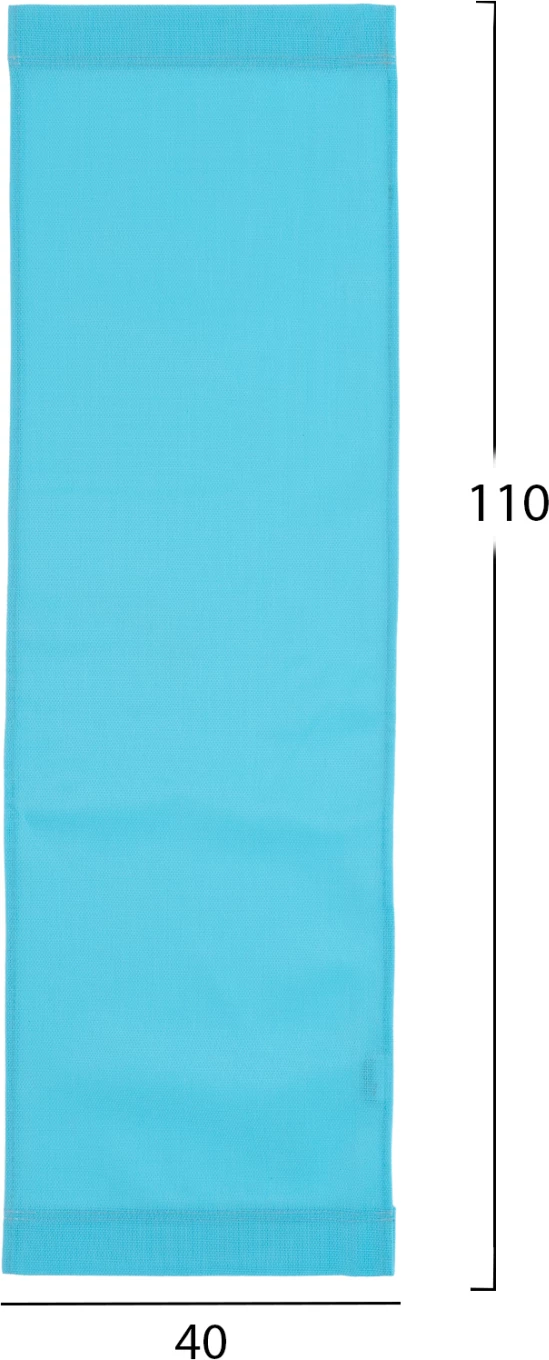 Pëlhurë zëvendësuese për shezlong, Textilene, ngjyrë qielli, FH5805.08T, 110x40cm 2