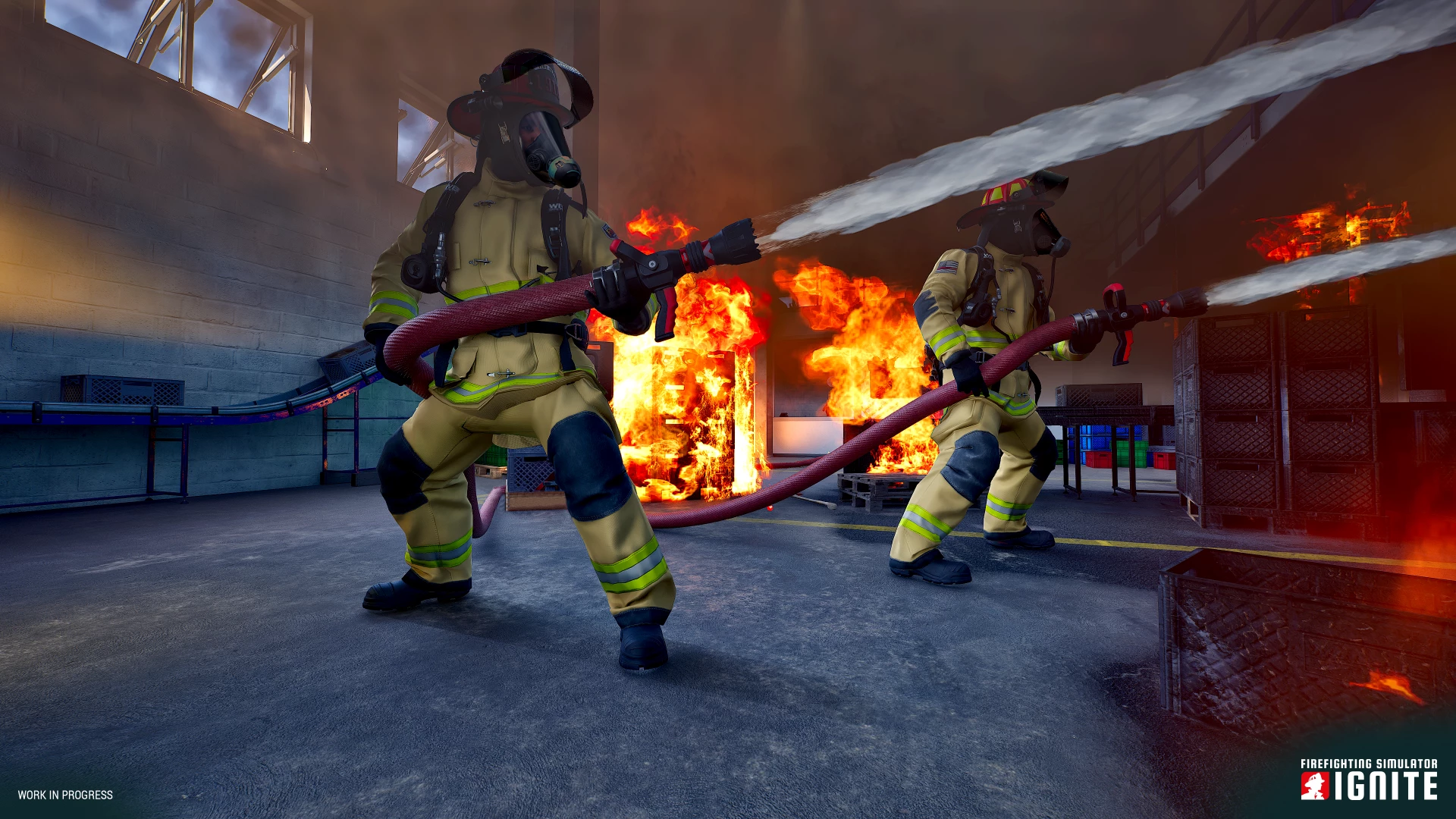 Lojë Astragon Firefighting Simulator: Ignite për Xbox Series X (XBSX), Fire Station Companion Pack