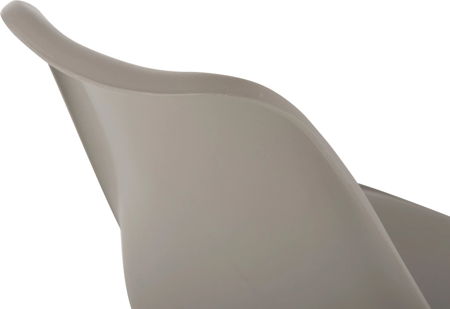 Karrige për bar VEGAS FH8000.30, polipropilen gri - dru ahu ngjyrë natyrale, 47x58x107H cm., set prej 4 copë