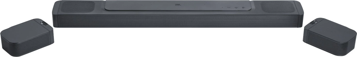 Soundbar JBL Bar 800 5.1.2 Dolby Atmos/DTS:X 720W me subwoofer 10\" dhe rrethues wireless, e zezë