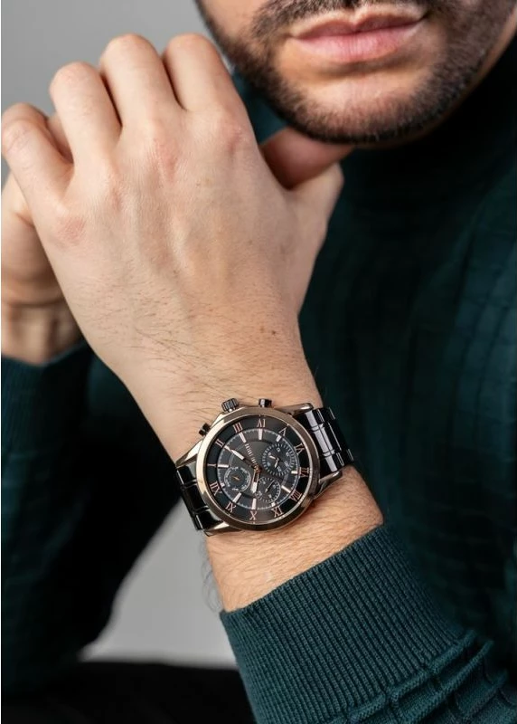 Orë dore për meshkuj Paul Lorens, e zezë