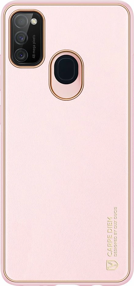 Mbështjellës Dux Ducis Yolo për Samsung Galaxy M30s, rozë