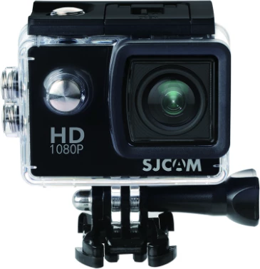 Kamerë sportive SJCAM SJ4000 12MP Full HD 1080p ekran 2" waterproof 30m, e zezë