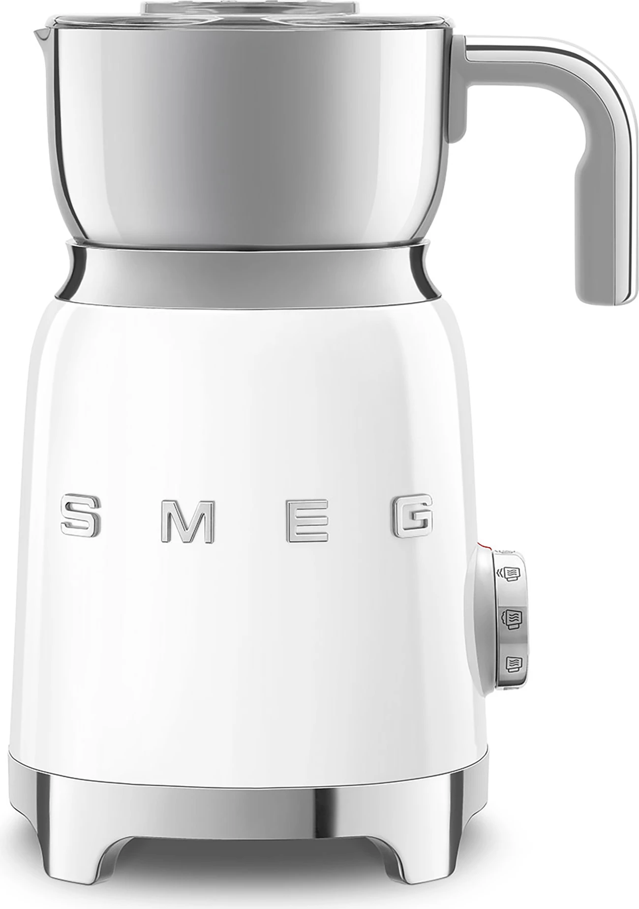 Shkumëzues qumështi Smeg MFF11WHEU 600 ml, 500 W, i bardhë/krem