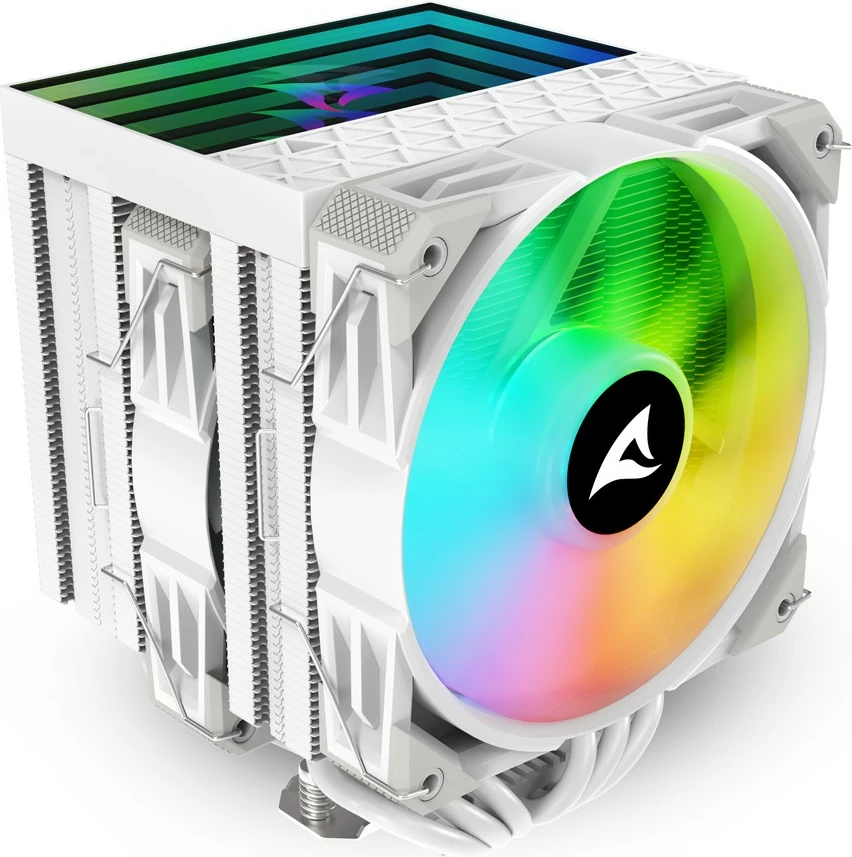 Ftohës CPU Sharkoon A60 RGB, i bardhë