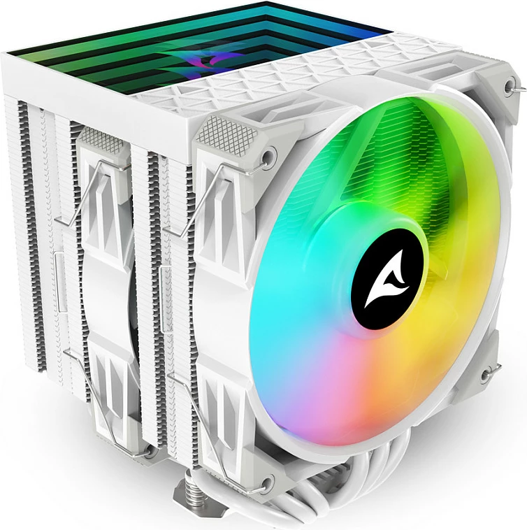 Ftohës CPU Sharkoon A60 RGB, i bardhë