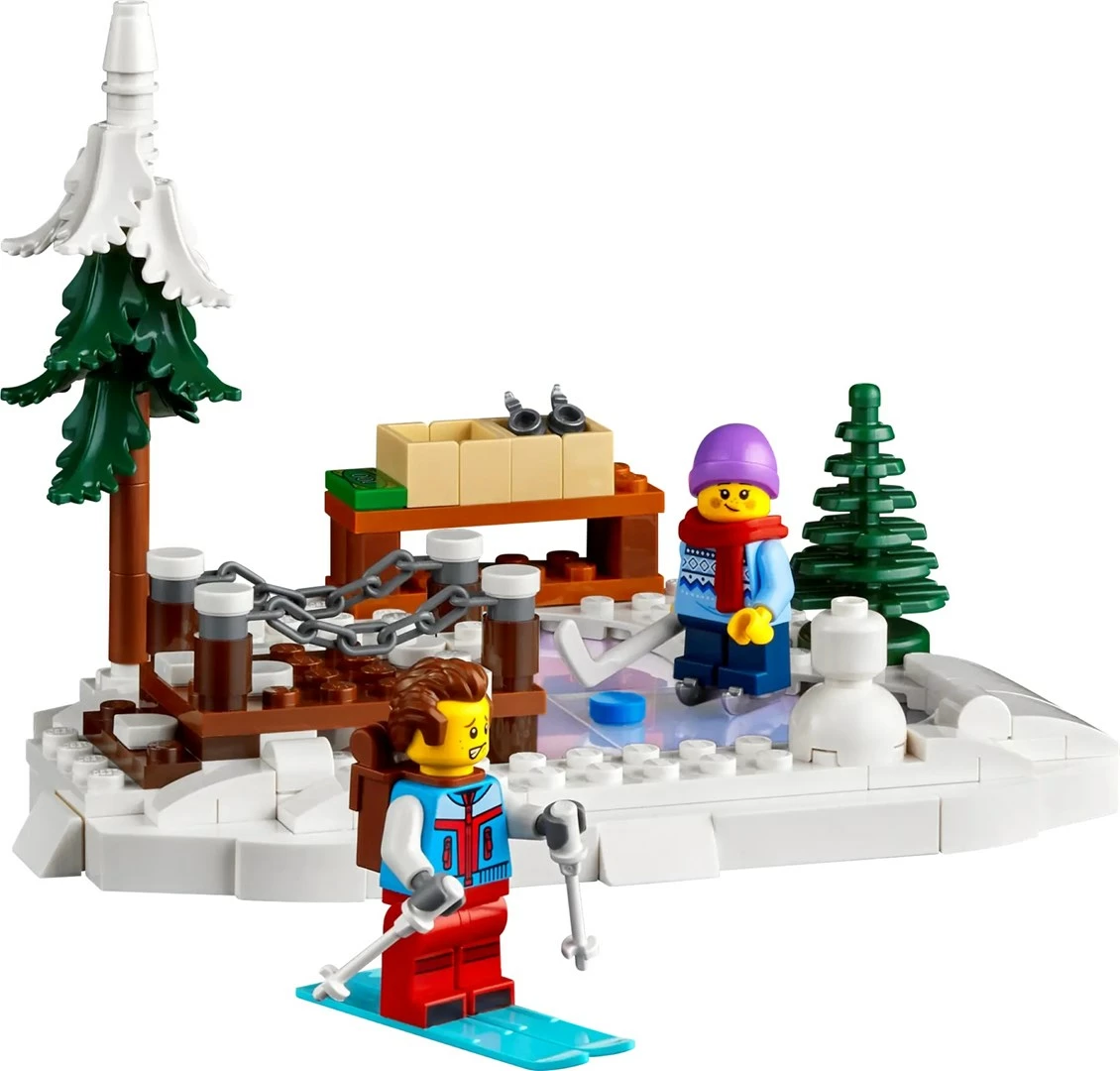 Set LEGO ICONS Alpine Lodge 10325, 1517 pjesë, me 5 minifigura