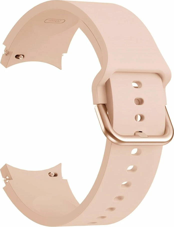 Rrip silikoni për smartwatch Tech-Protect për Samsung Galaxy Watch 4/5/5 Pro/6/7/FE, Bezhe