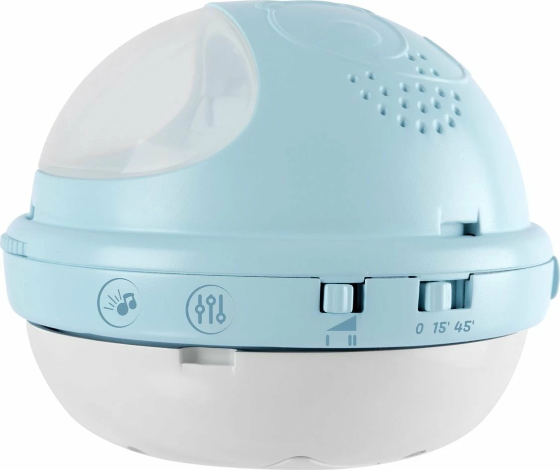 Karusel muzikor Chicco First Dreams Rainbow 3-in-1 CHICZ-0934, kaltër, set me lodra pelushi