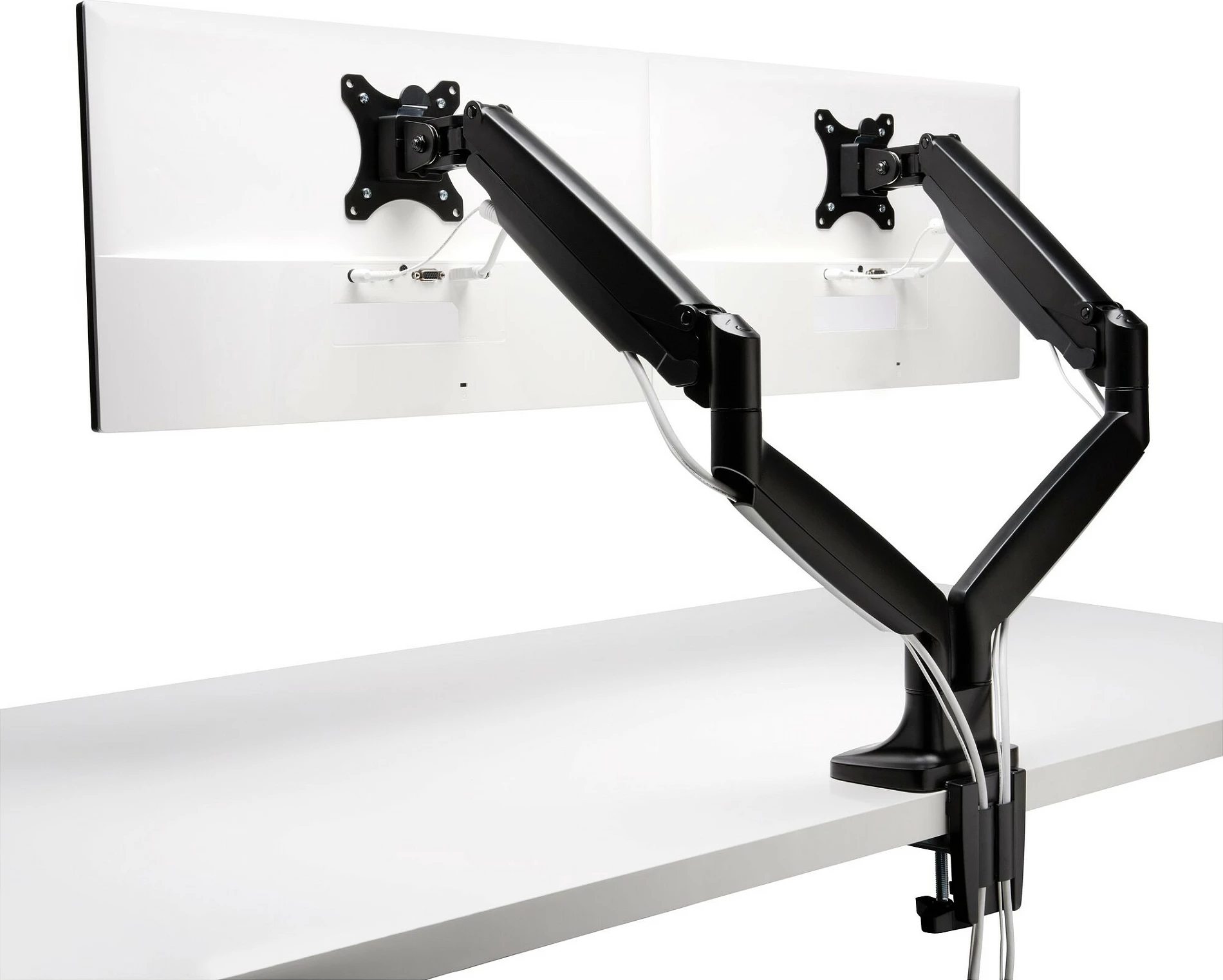Krah monitori i dyfishtë Kensington SmartFit One-Touch, 13-34 inç, 9kg, i zi