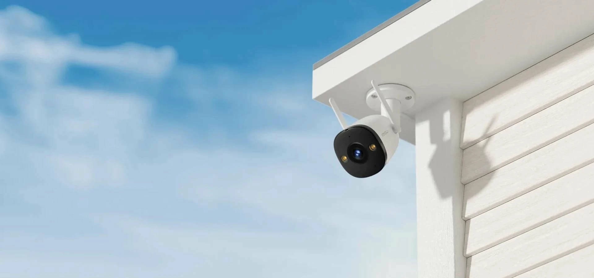 Kamerë IP IMOU Bullet 2E IPC-K3DP-5H0WFR 5MP Wi‑Fi IP67 2.8mm e bardhë