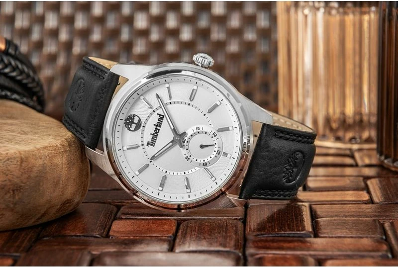 Orë dore për meshkuj Timberland, e zezë