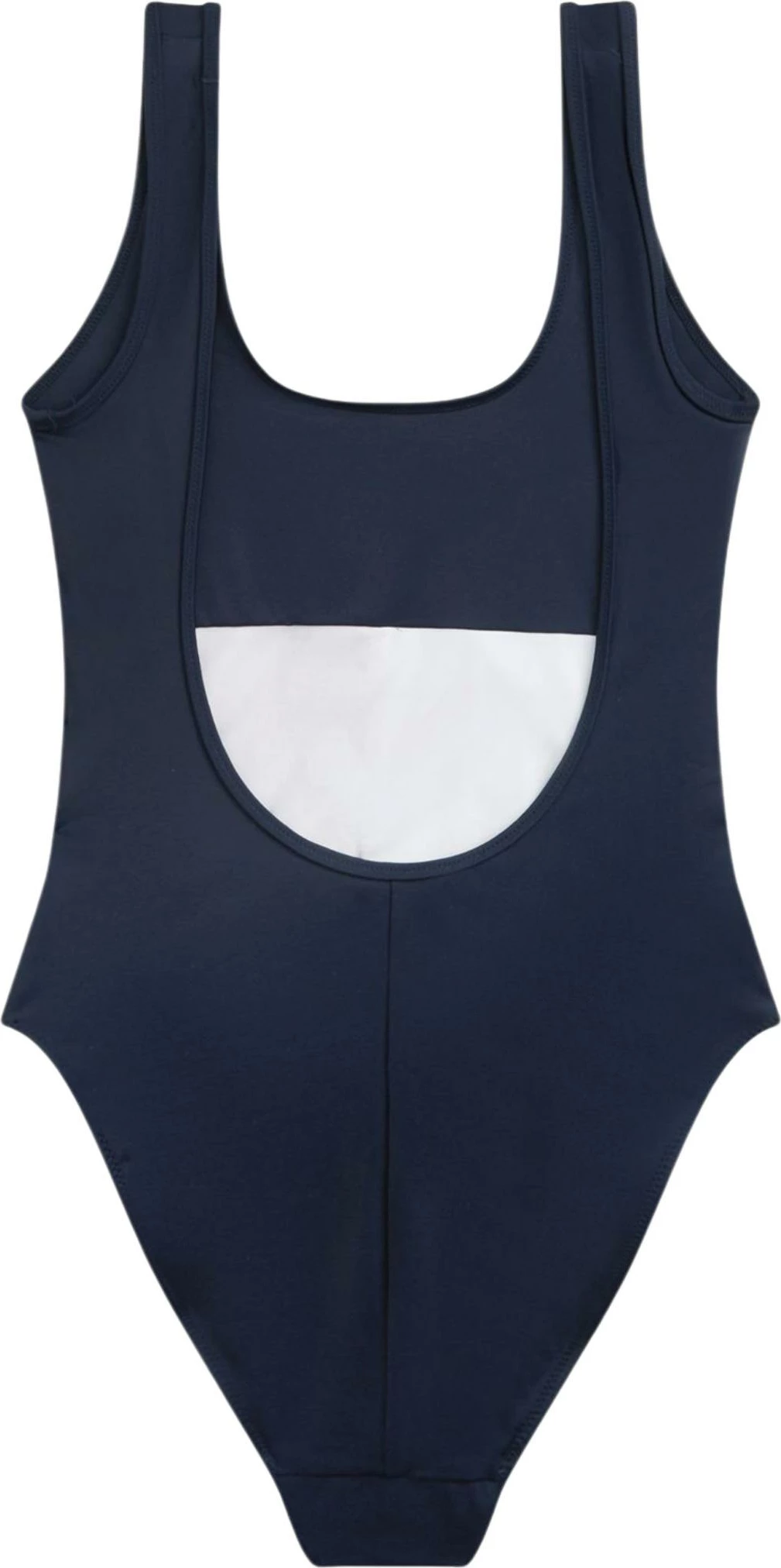 Bikine njëpjesëshe për femra Tommy Hilfiger SCOOP UW0UW06571, blu e errët [Madhësia: XS]
