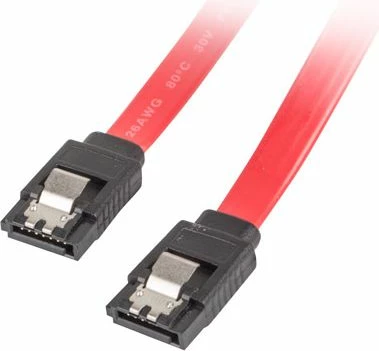 Kabllo SATA Lanberg CA-SASA-14CU-0050-R 0.5 m, e kuqe