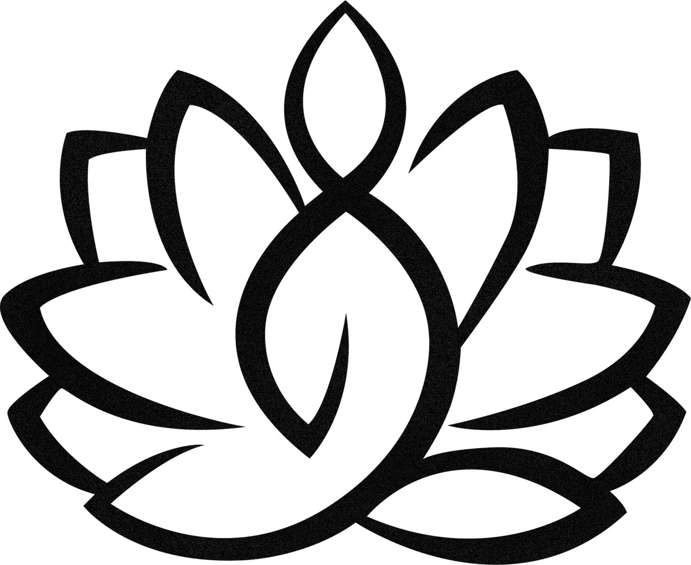 Aksesor dekorativ metalik për mur, lotus, Wallity, M114