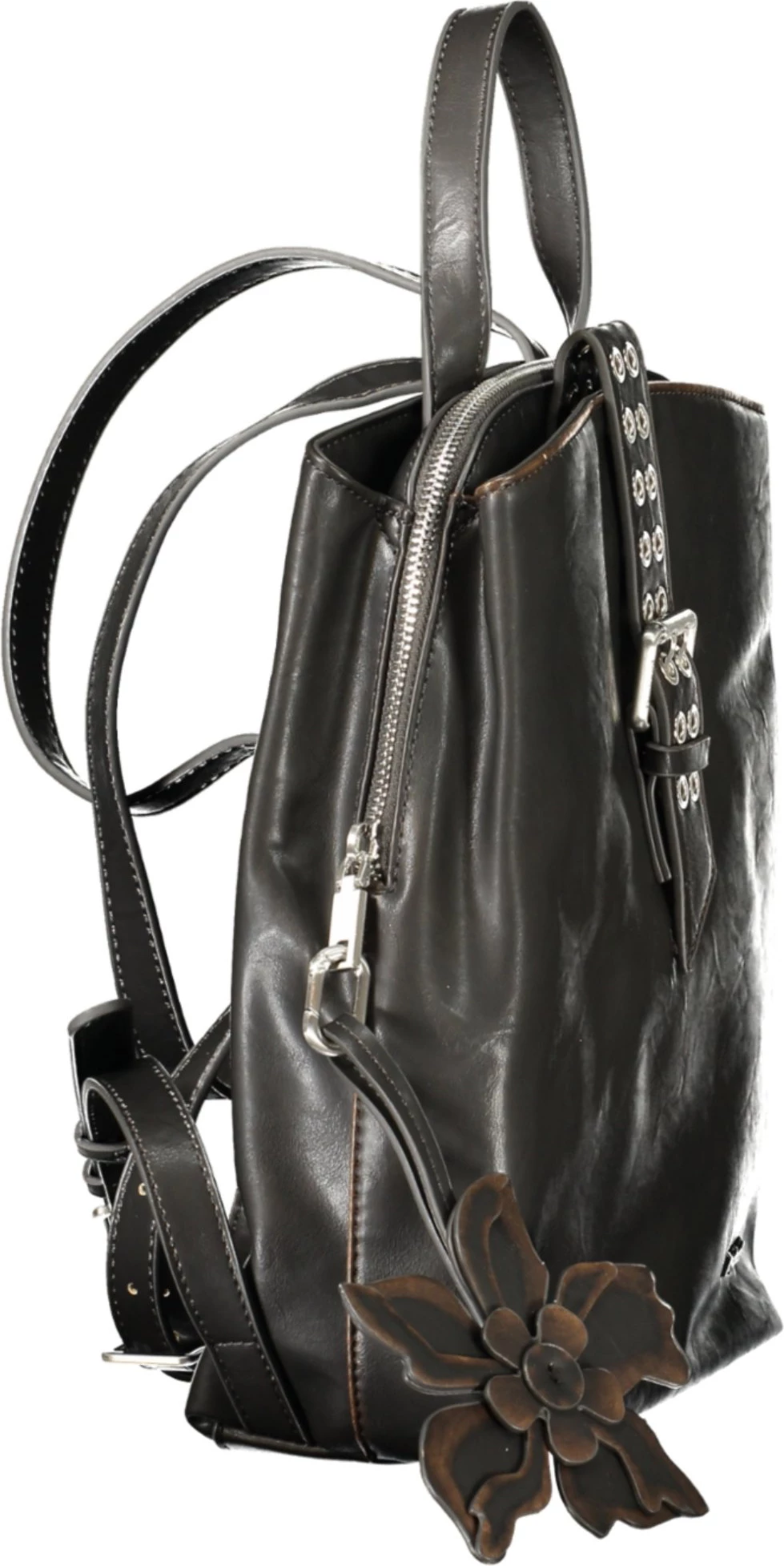 Çantë shpine për femra DESIGUAL CURIO CHOCO SUMY MINI, e zezë