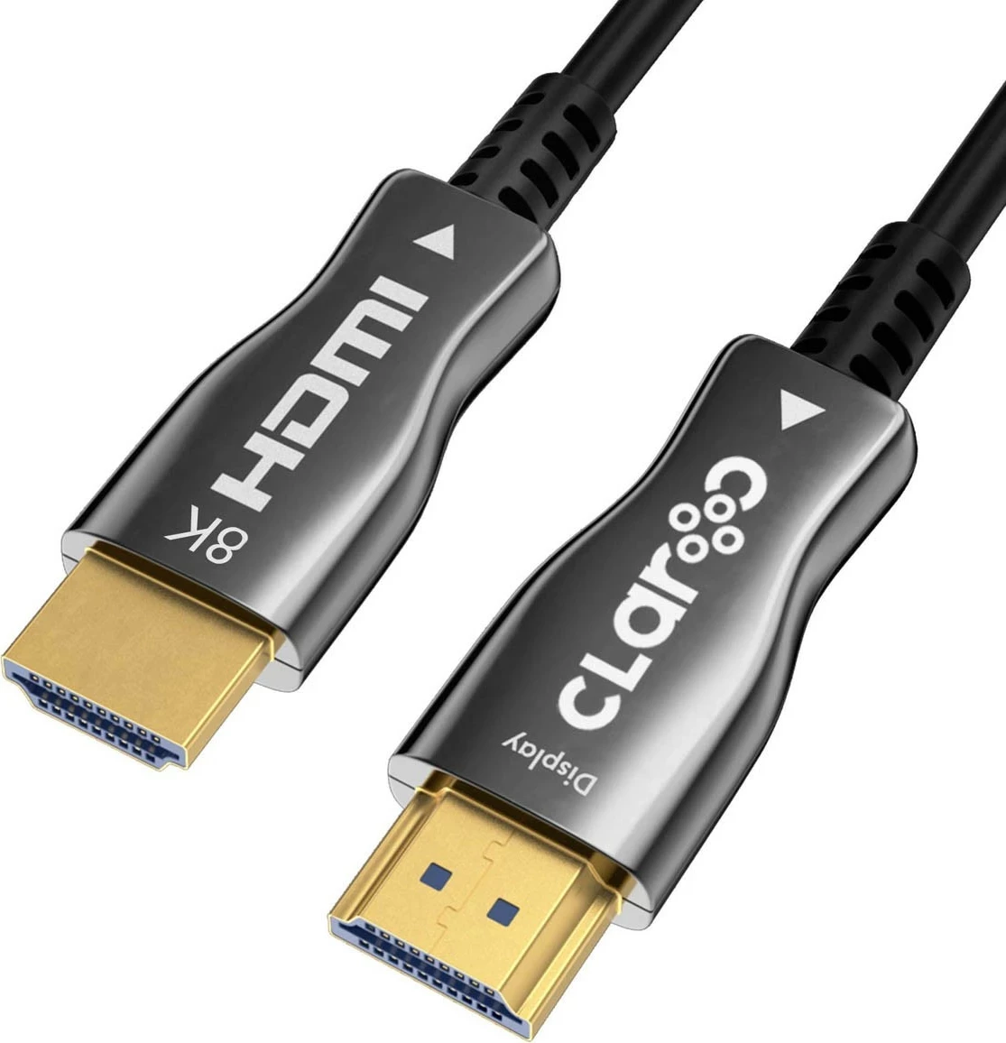 Kabllo HDMI Claroc 2.1 Ultra High Speed AOC 100m, 8K/4K@120Hz, e zezë