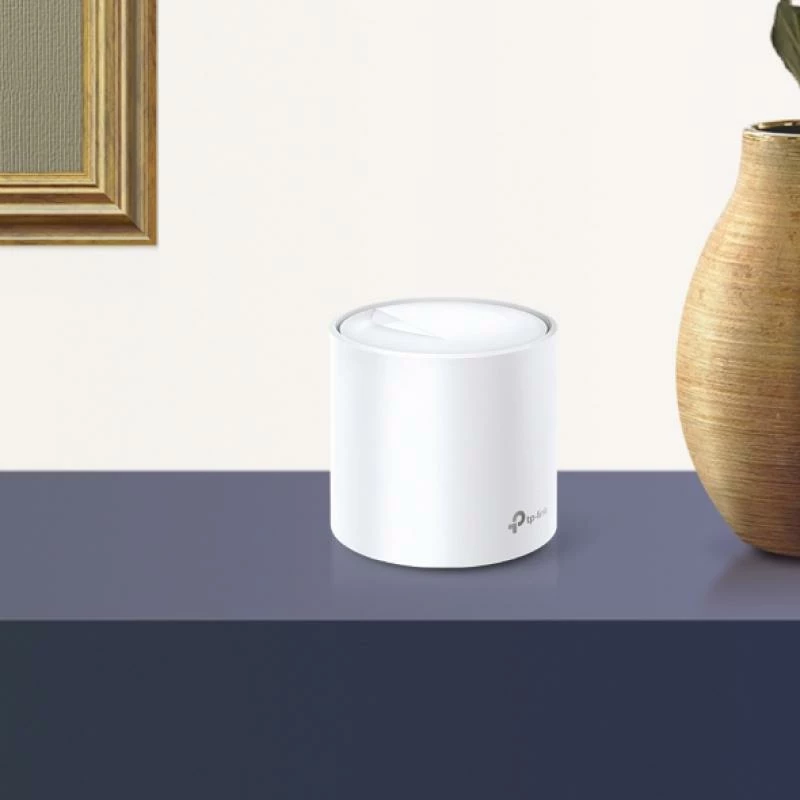 Ruter mesh Wi‑Fi 6, TP-Link Deco X20 AX1800, 1-pack, e bardhë