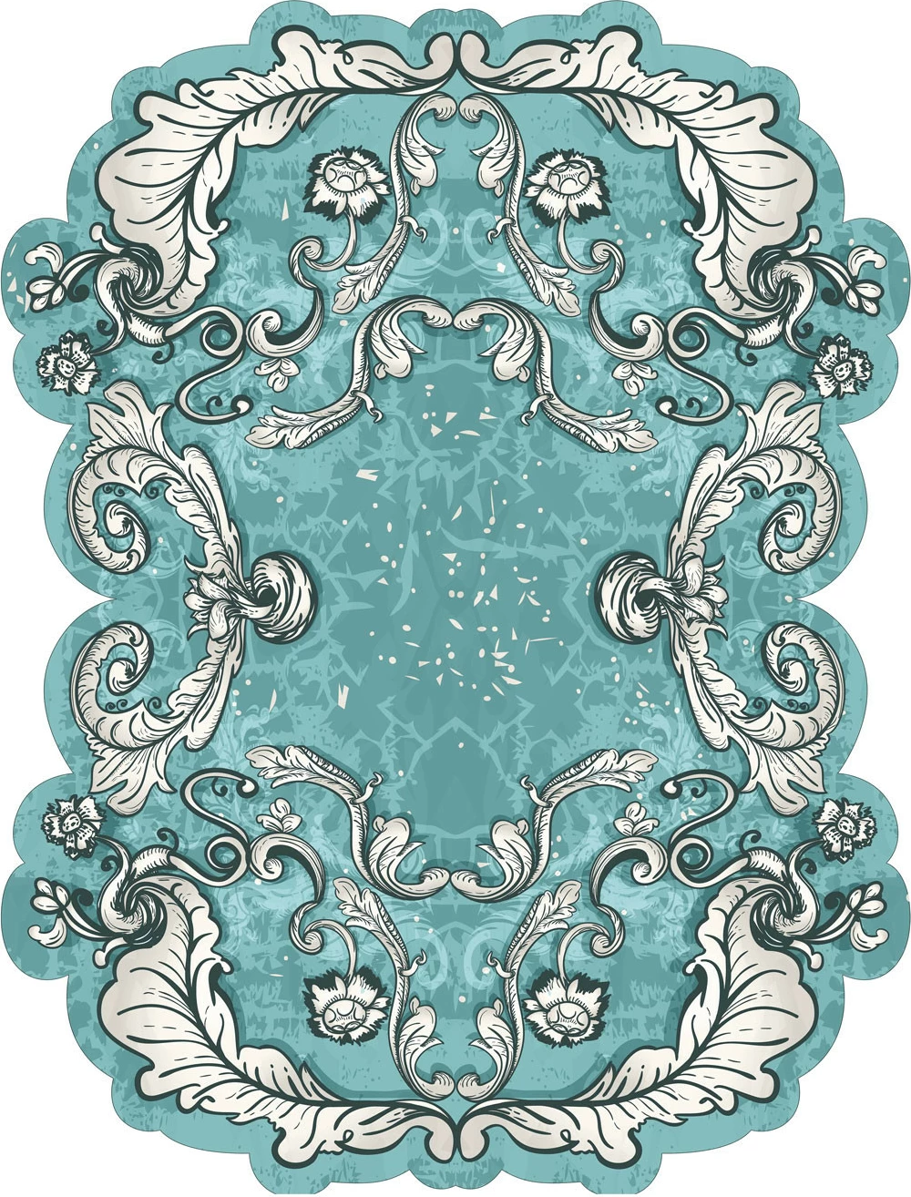 Qilim korridori, ngjyrë turquoise, Conceptum Hypnose, 80x200cm, Aln600149Tr03