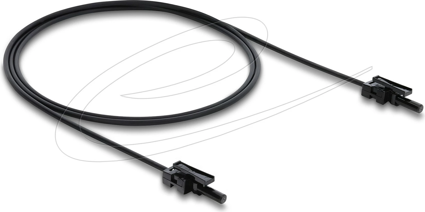 Kabllo optike DeLOCK HFBR-4532-4532Z, duplex, 1 m, e zezë