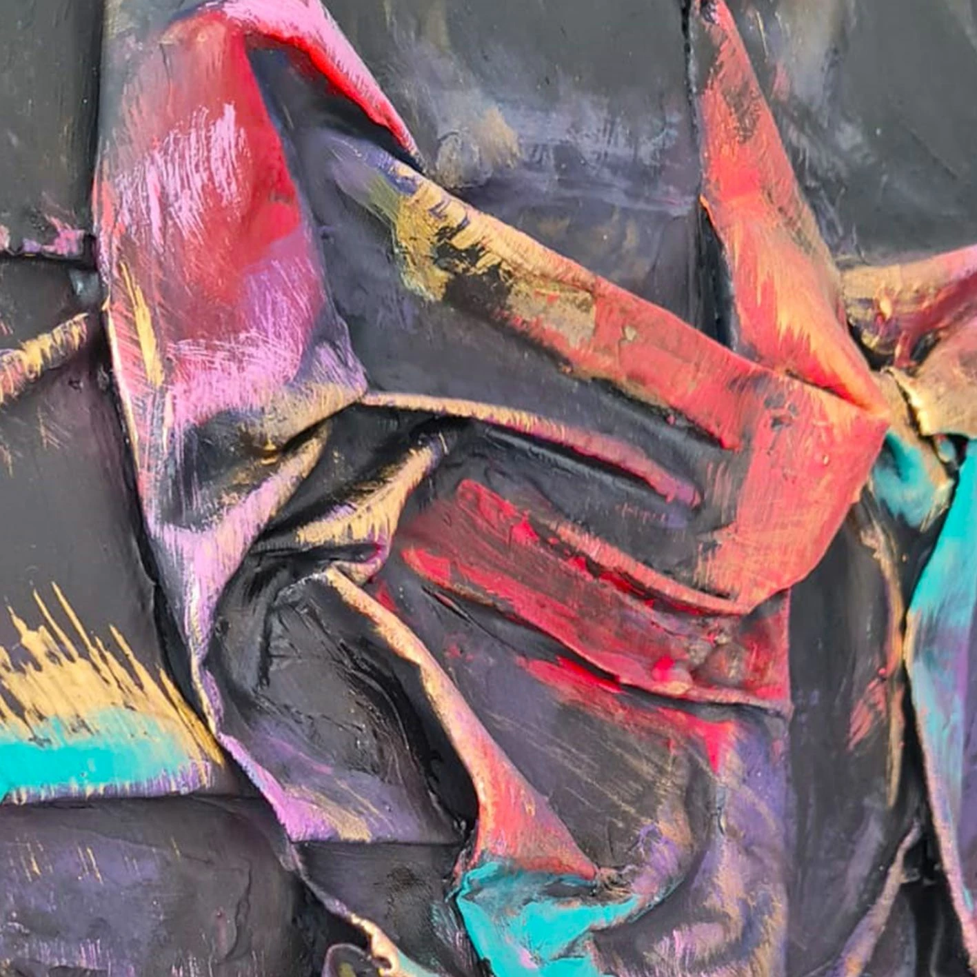 Pikturë dekorative me vaj, Wallity, OPL9758 - 70100, shumëngjyrëshe, 70x100cm