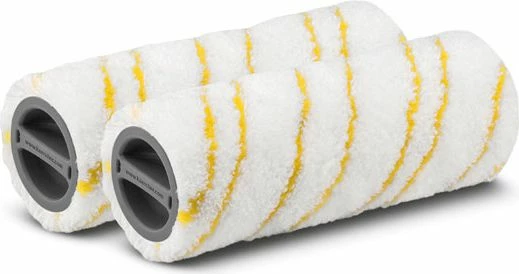 Set rrotulla mikrofibre Karcher FC 5 (2.055-006.0), 2 copë, e verdhë