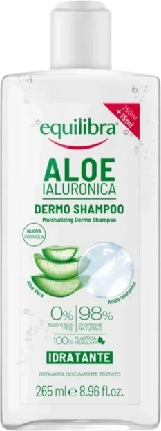 Shampon Equilibra Aloe Moisturizing Dermo Shampoo 265ml