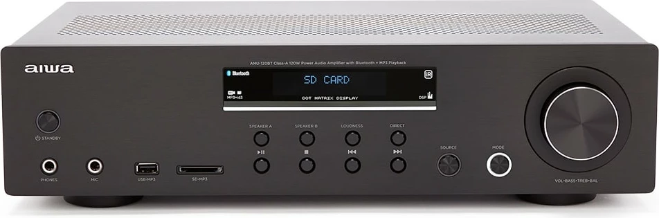 Marrës dhe përforcues AV AIWA AMU-120BTBK