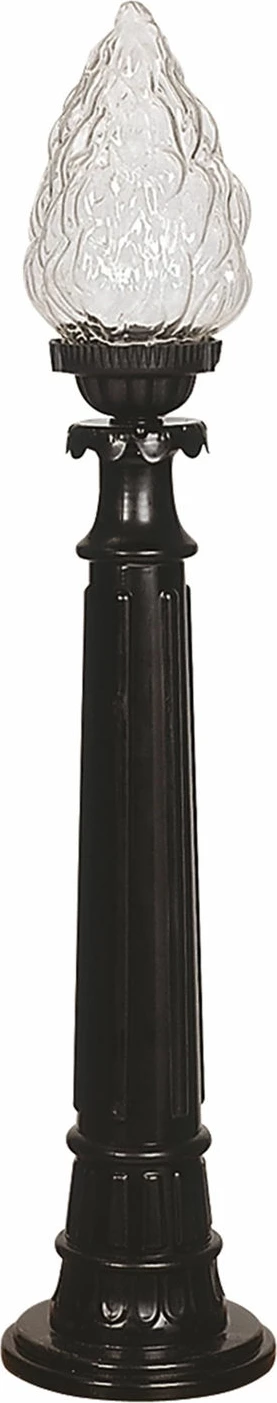 Llambë dyshemeje për jashtë, Opviq, e zezë, BSU-68191-BSY-M1-K