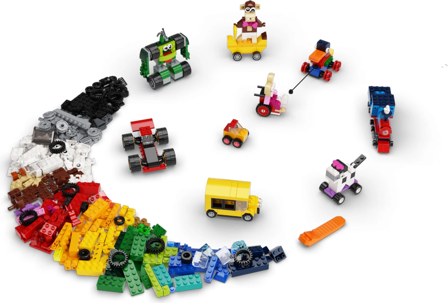 LEGO Classic Bricks and Wheels Starter Building Set 11014