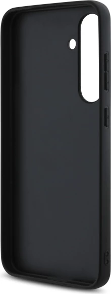 Mbështjellës Guess 4G Metal Gold Logo për Samsung Galaxy S24 FE S721, Gri