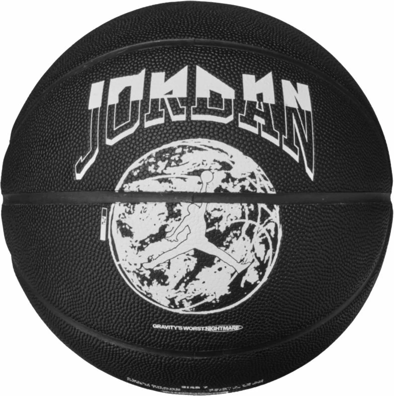 Top Basketbolli Nike Jordan, për meshkuj dhe femra, i zi [Madhësia: 7]