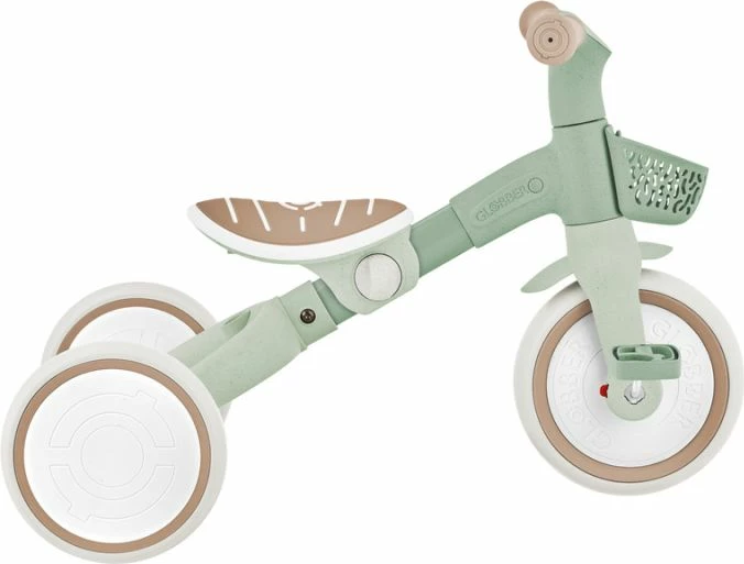 tricikll 3-në-1 Globber Learning Trike Plus Ecologic për fëmijë