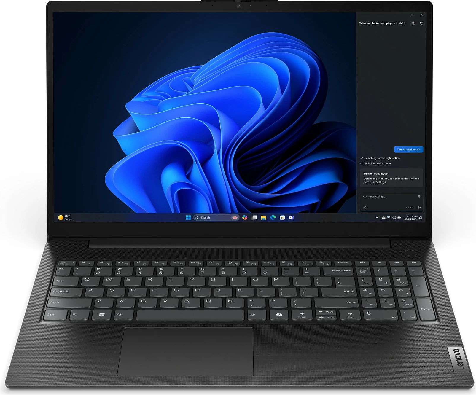 Kompjuter laptop Lenovo V15 G5 IRL, Intel Core 7, 16GB RAM, 512GB SSD, 15.6" FHD, Business Black
