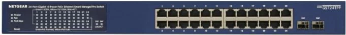 Switch Netgear GS724TP-300EUS 24-port 1Gbps, blu