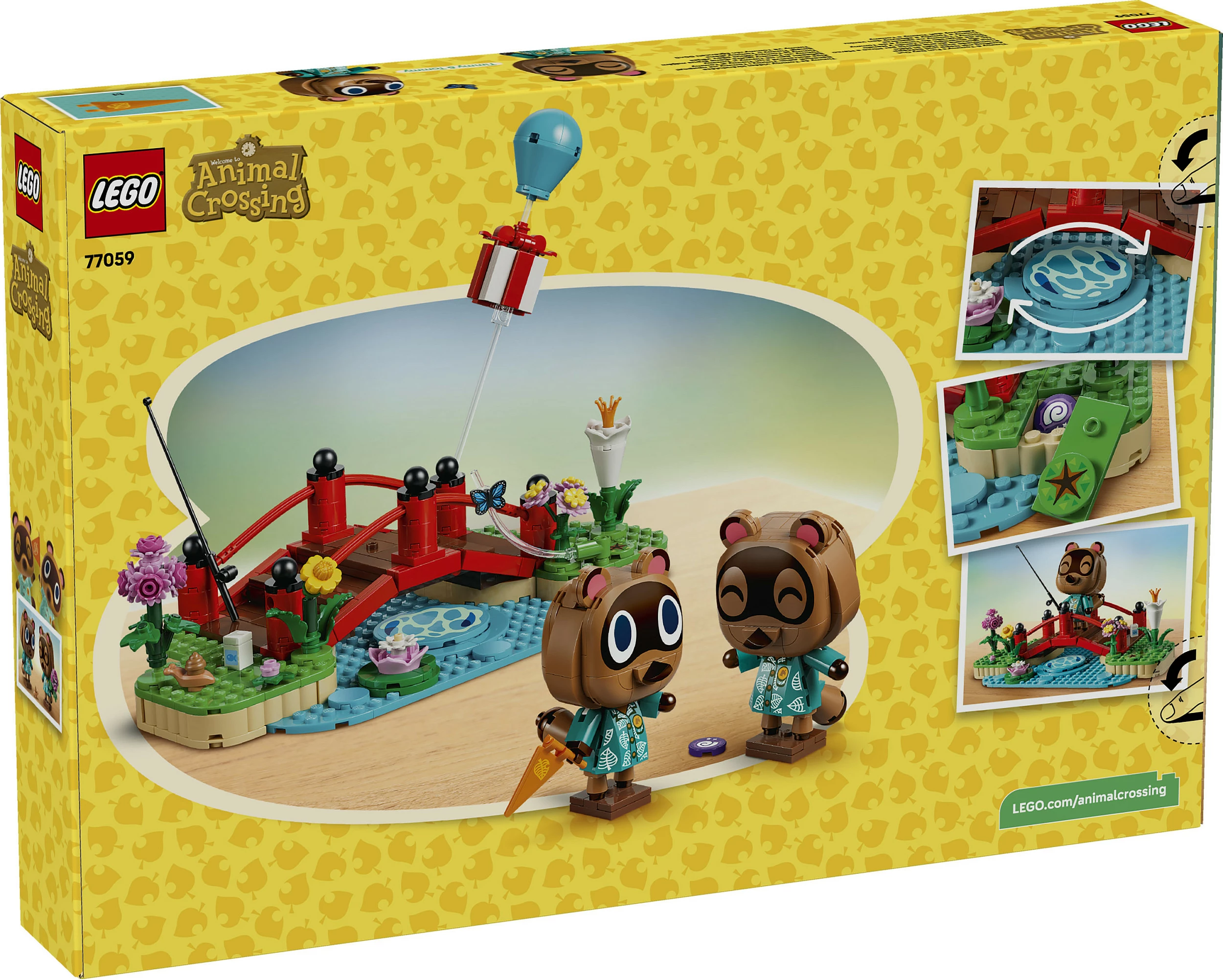 Set ndërtimi LEGO Animal Crossing 77059, 1234 pjesë, 10+, multikolor