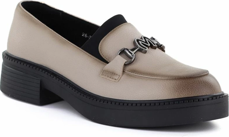 Këpucë femrash Vinceza 39985, lëkurë, bezhë