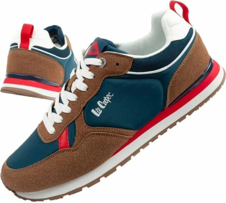 Atlete meshkuj Lee Cooper, navy blue, brown