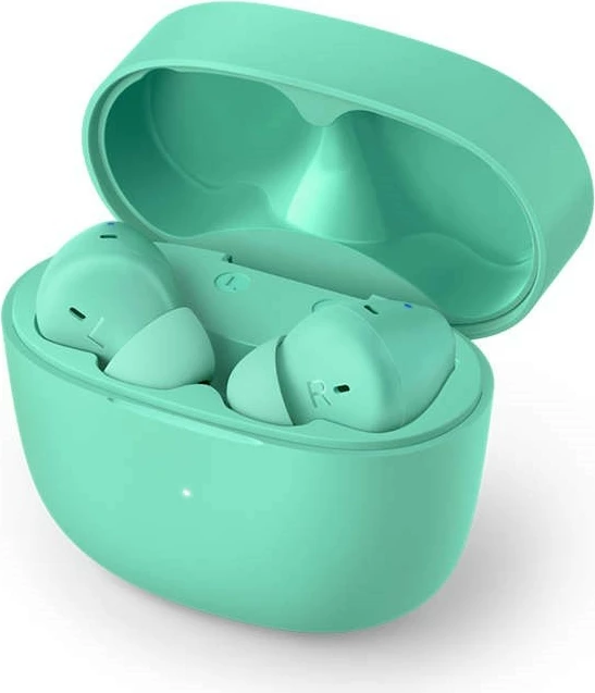 Kufje pa tela, Philips TAT2206GR/00, Bluetooth, IPX4, deri 18 orë, me etui karikimi, jeshile