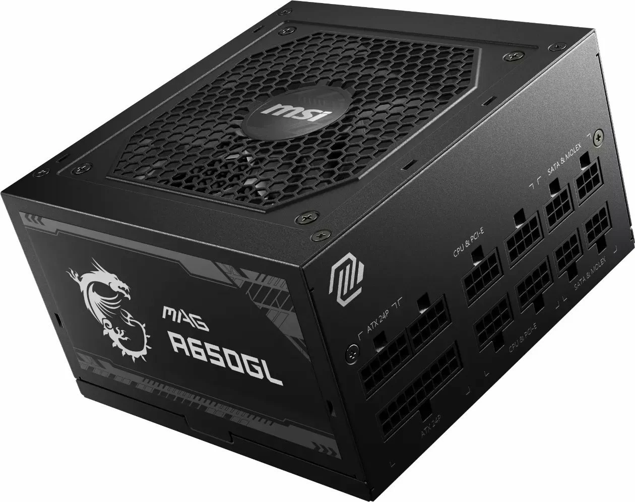 Furnizues rryme (PSU) MSI MAG A650GL 650W 80 Plus Gold, fully modular, i zi