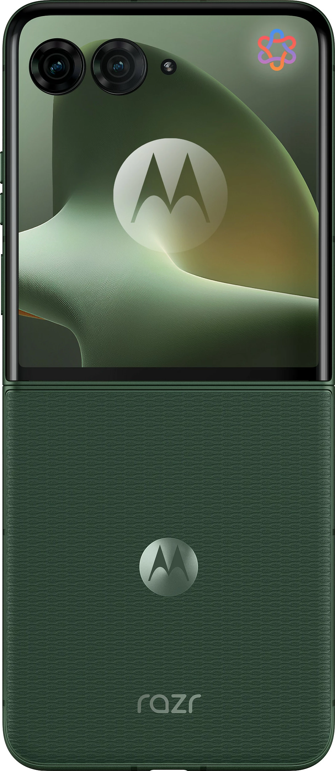 Celular Motorola razr 70 plus, 12GB RAM, 512GB, 6.9" palosës, 50MP, Dark Green