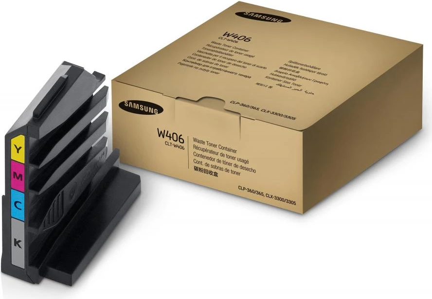 kuti mbetjesh toner, HP, CLT-W406 (SU426A), për printerë laser me ngjyra