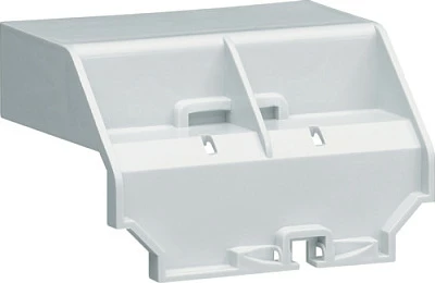 Kapak plombimi Hager ESC003, 3 modul, gri