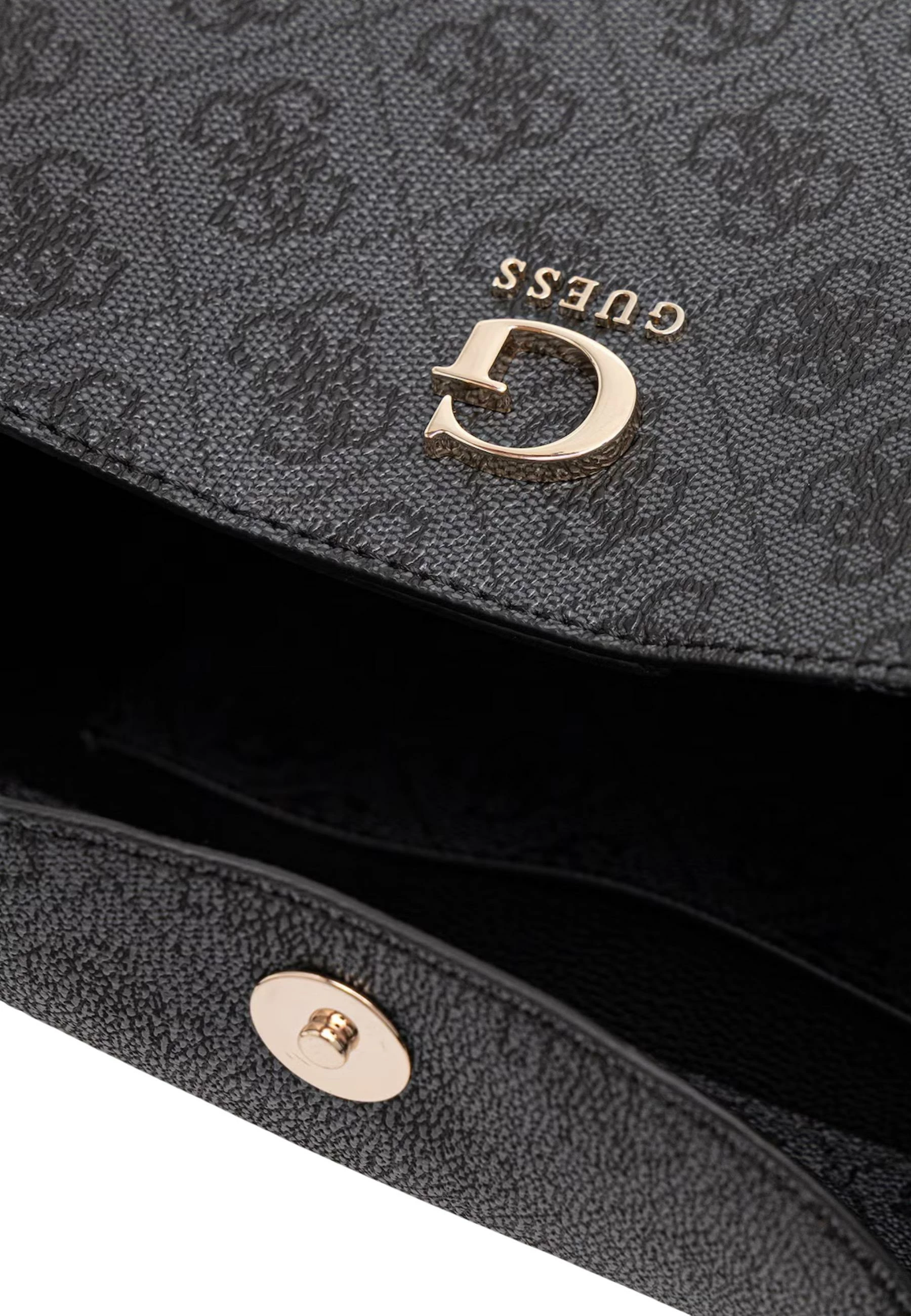 Çantë krahu për femra Guess Coleen Logo Small SA HWSG97 56050, antracit