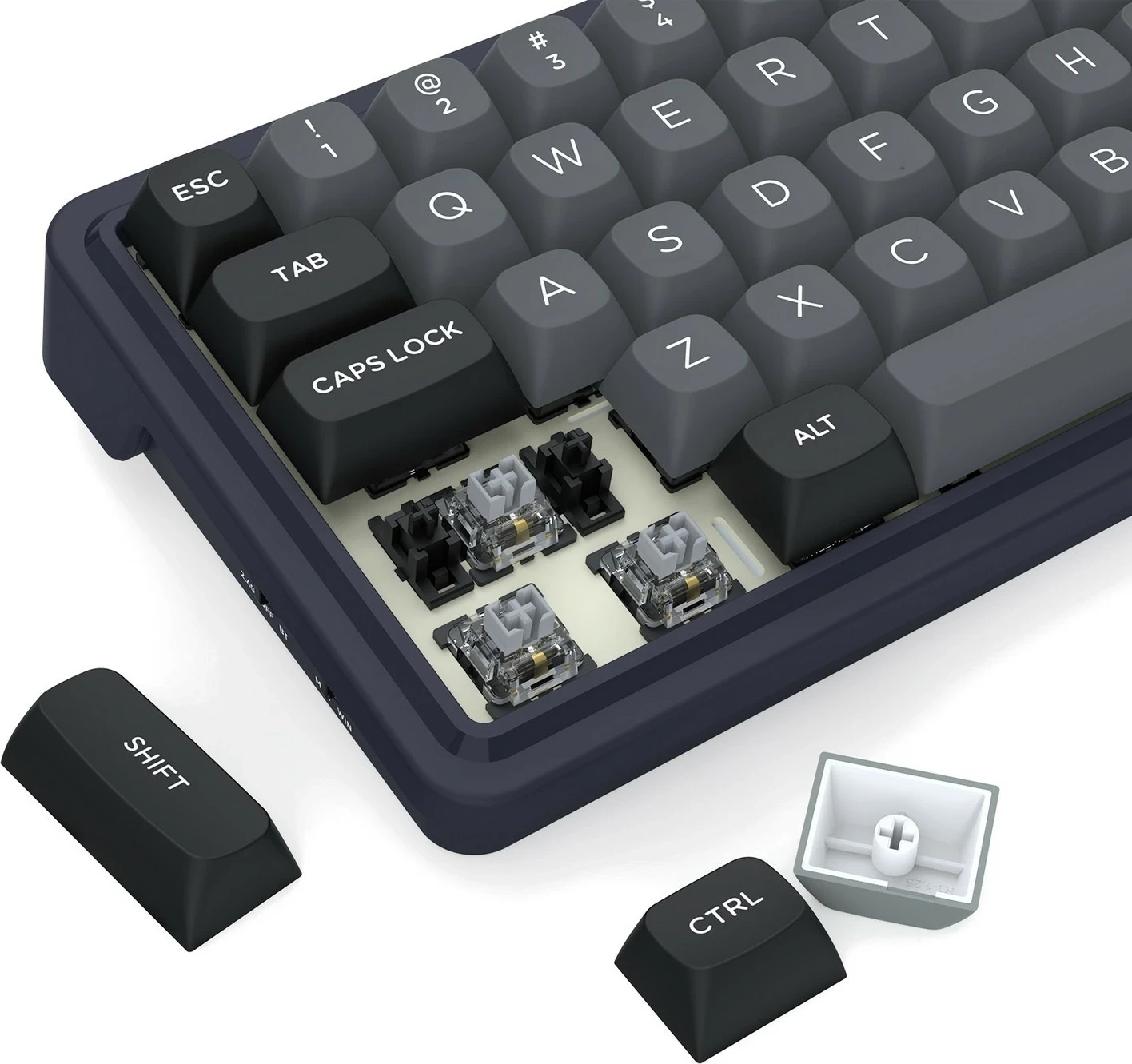 Tastierë Redragon Draconic V2 K730GB-RGB-PRO, 61 taste, RGB, wireless/wired, e zezë