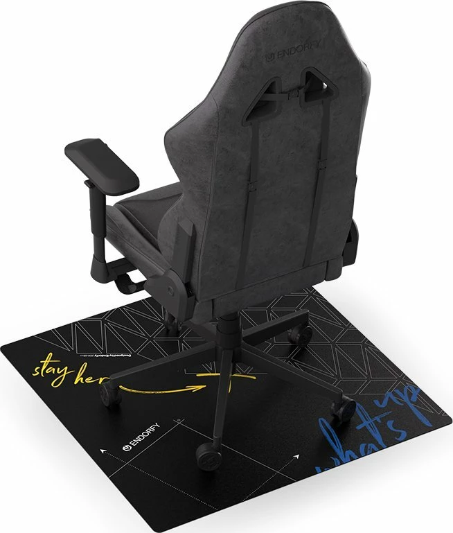 Mat mbrojtëse dyshemeje Endorfy Floor Pad FP90S (EY8G002) 90×90 cm 2.3 mm e zezë