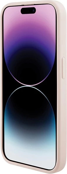 Mbështjellës Karl Lagerfeld Quilted K Pattern për iPhone 15 Pro Max, Rozë
