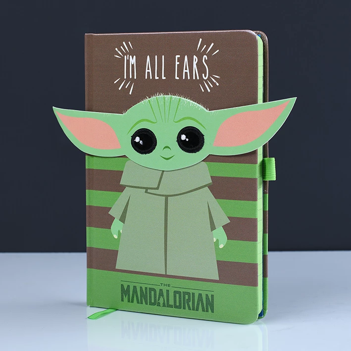 Fletore Pyramid Star Wars The Mandalorian "I'm All Ears", A5, e gjelbër