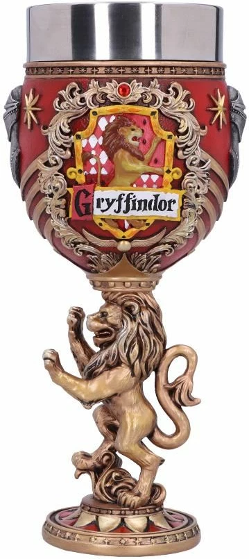 Mug koleksionues NEMESIS NOW Harry Potter Gryffindor, resin i pikturuar me dorë, kuqe/ari